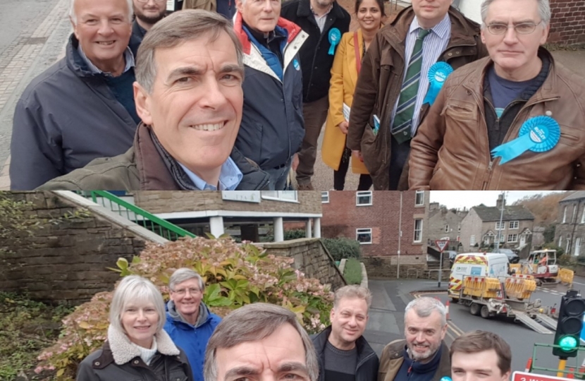 Campaigning in Poynton and Bollington