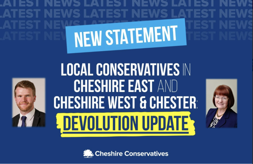 Local Conservatives in Cheshire East Devolution Update